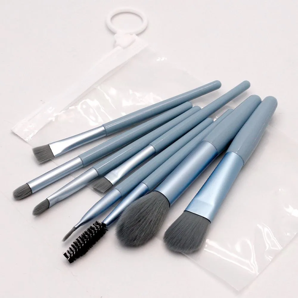 Kit de Pincéis com 8 Mini Pincéis Make Lolita