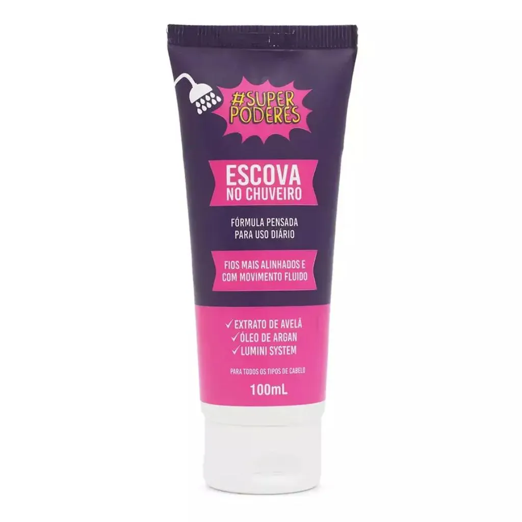 Escova no Chuveiro Sem Formol Super Poderes 100ml